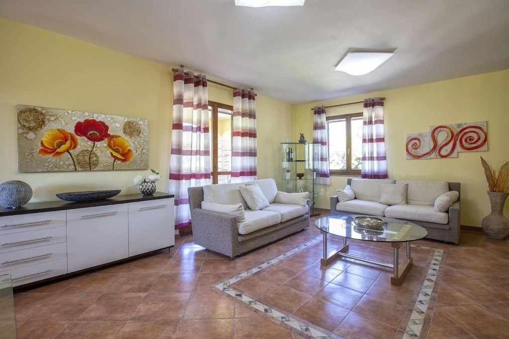 Alghero Villa Mistral Per 7 Persone Terrazza Bbq Ac Wifi エクステリア 写真