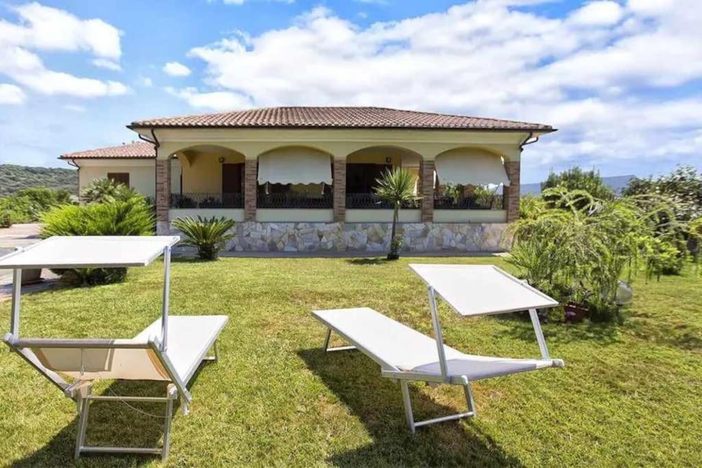 Alghero Villa Mistral Per 7 Persone Terrazza Bbq Ac Wifi エクステリア 写真