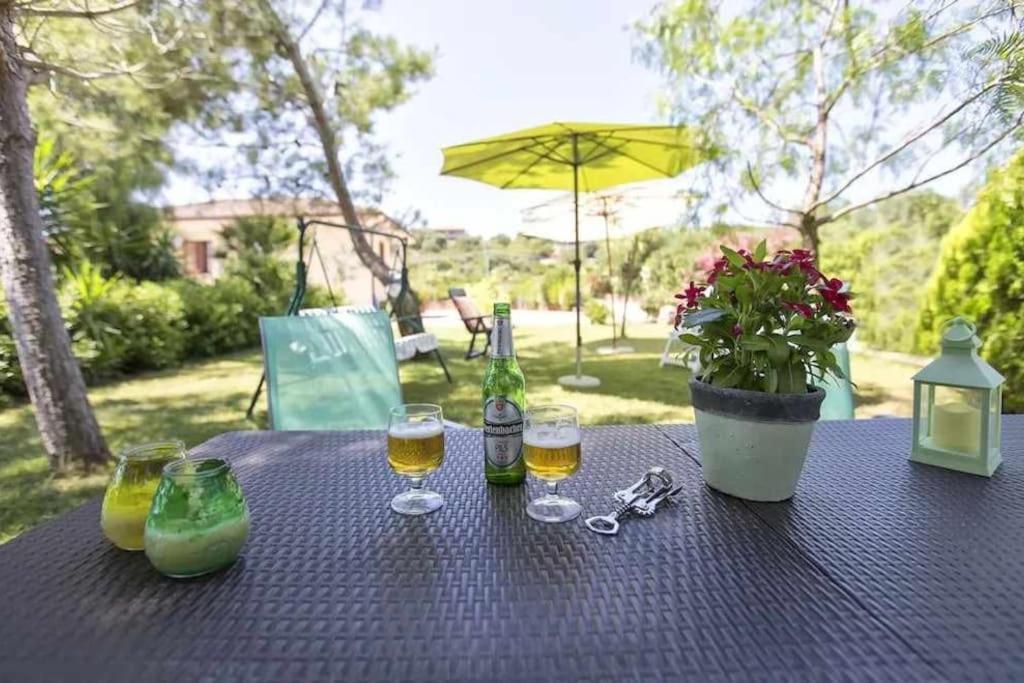 Alghero Villa Mistral Per 7 Persone Terrazza Bbq Ac Wifi エクステリア 写真