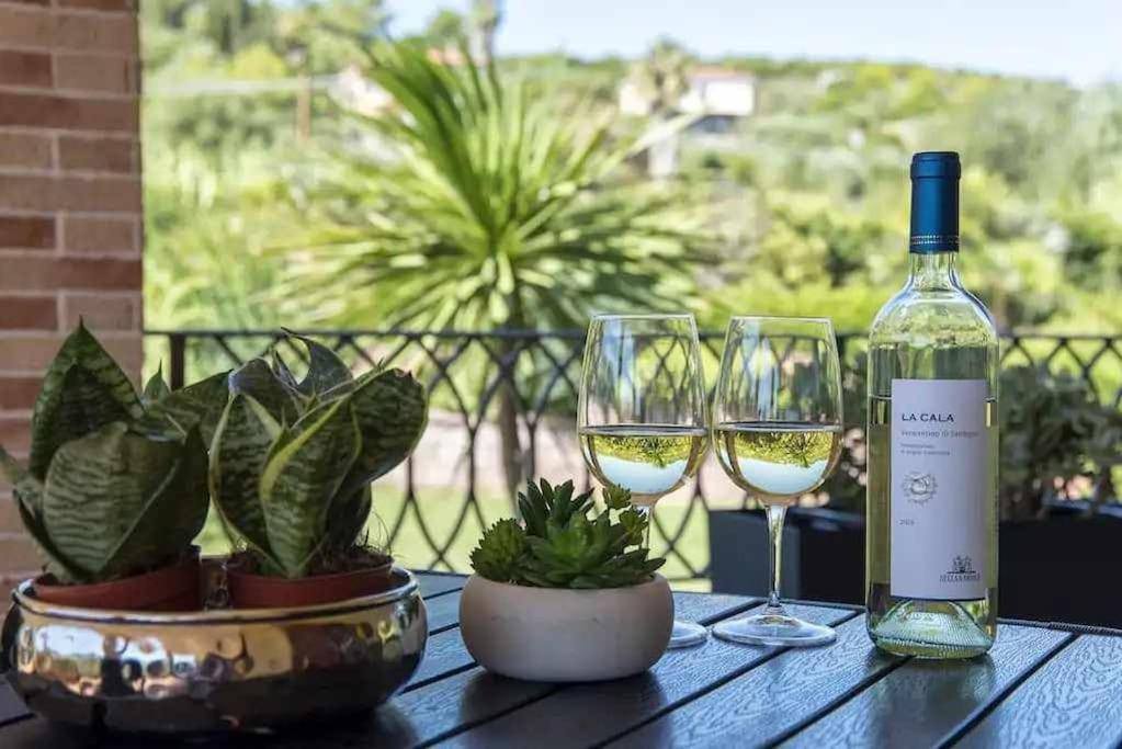 Alghero Villa Mistral Per 7 Persone Terrazza Bbq Ac Wifi エクステリア 写真